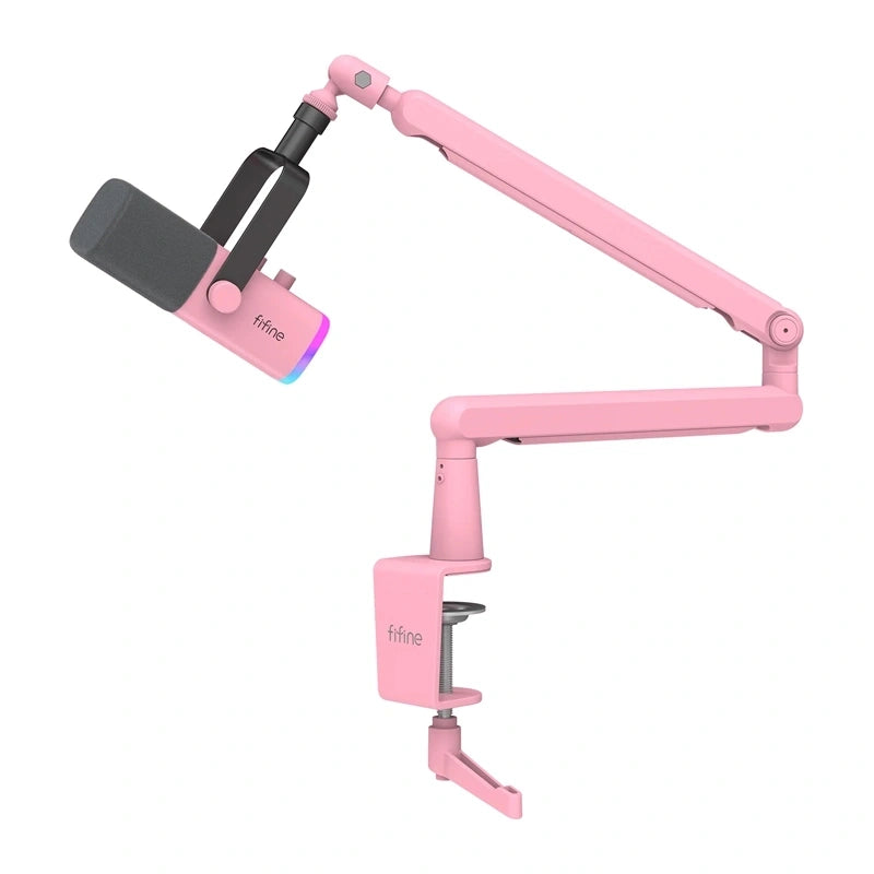 Fifine   Ampligame   Tam8   Dynamisk   Usb    R   Mikrofon   Pink   Gaming   Microphones   Geekd   Dk
