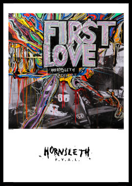First   Love   Af   Hornsleth    230g   Fine   Art   Papir    50x70   Cm