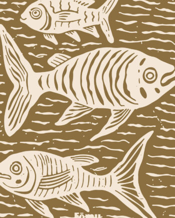 Fishes   Lino       Af   Få   Mu   Illustrations