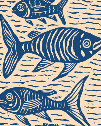 Fishes   Lino       Af   Få   Mu   Illustrations