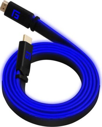 Floating   Grip       5m   High - Speed   Led   Hdmi   Cable   V2       Blue   Videokabel   Geekd   Dk