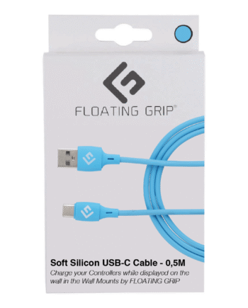 Floating   Grip       5m   Silicone   Usb - C   Cable    Blå    Kabler   Geekd   Dk