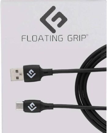Floating   Grip       5m   Silicone   Usb - C   Cable    Sort    Kabler   Geekd   Dk