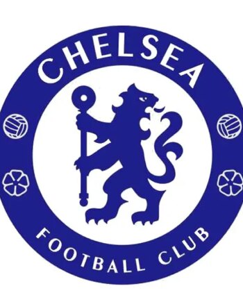 Fodbold   Wallsticker    Stort   Blåt   Chelsea   Logo    60x60cm