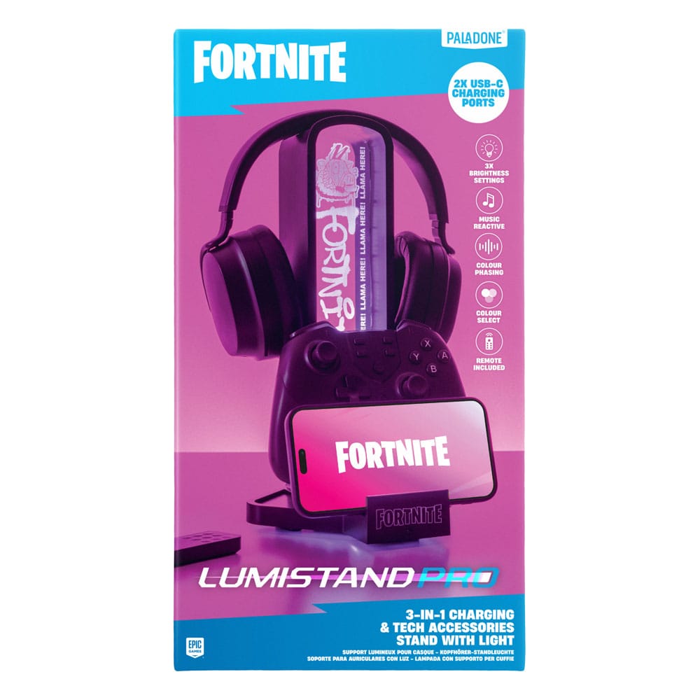 Fortnite   Desk   Headphone   Stand   With   Light   Headset   Stander   Geekd   Dk