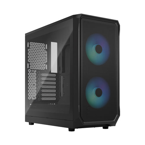 Fractal   Design   Focus       Rgb   Black   Window   Kabinet   Geekd   Dk
