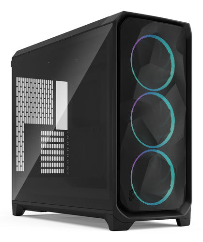 Fractal   Design   Meshify         Black   Rgb   Tg   Light   Tint   Kabinet   Geekd   Dk