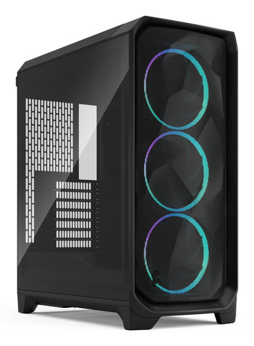 Fractal   Design   Meshify       Black   Rgb   Tg   Light   Tint   Kabinet   Geekd   Dk