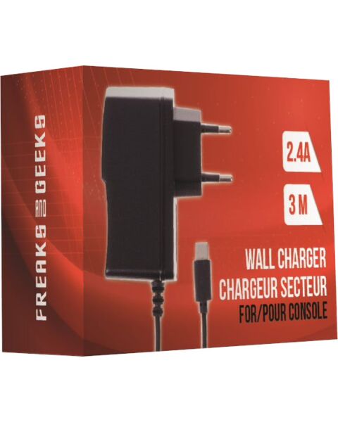 Freaks   And   Geeks   Console   Charger   3m   Oplader   Nintendo   Switch   Video   Games   And   Consoles   Nintendo   Switch   Accessories   Chargers   Geekd   Dk