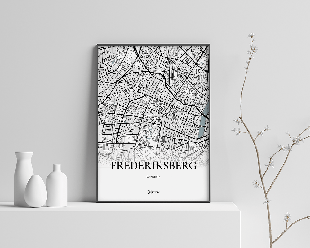 Frederiksberg Plakaten 21 30 Cm A4
