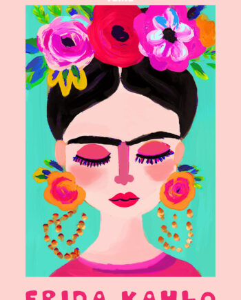 Frida   Kahlo   Af   Få   Mu   Illustrations