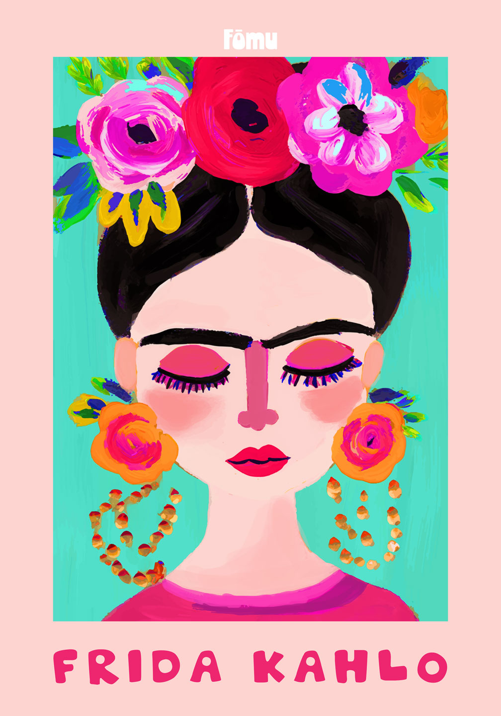 Frida   Kahlo   Af   Få   Mu   Illustrations