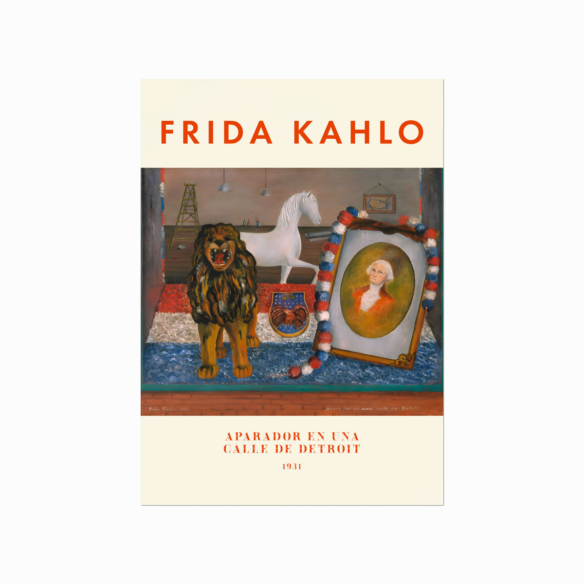 Frida   Kahlo    Aparador   En   Una   Calle   De   Detroit