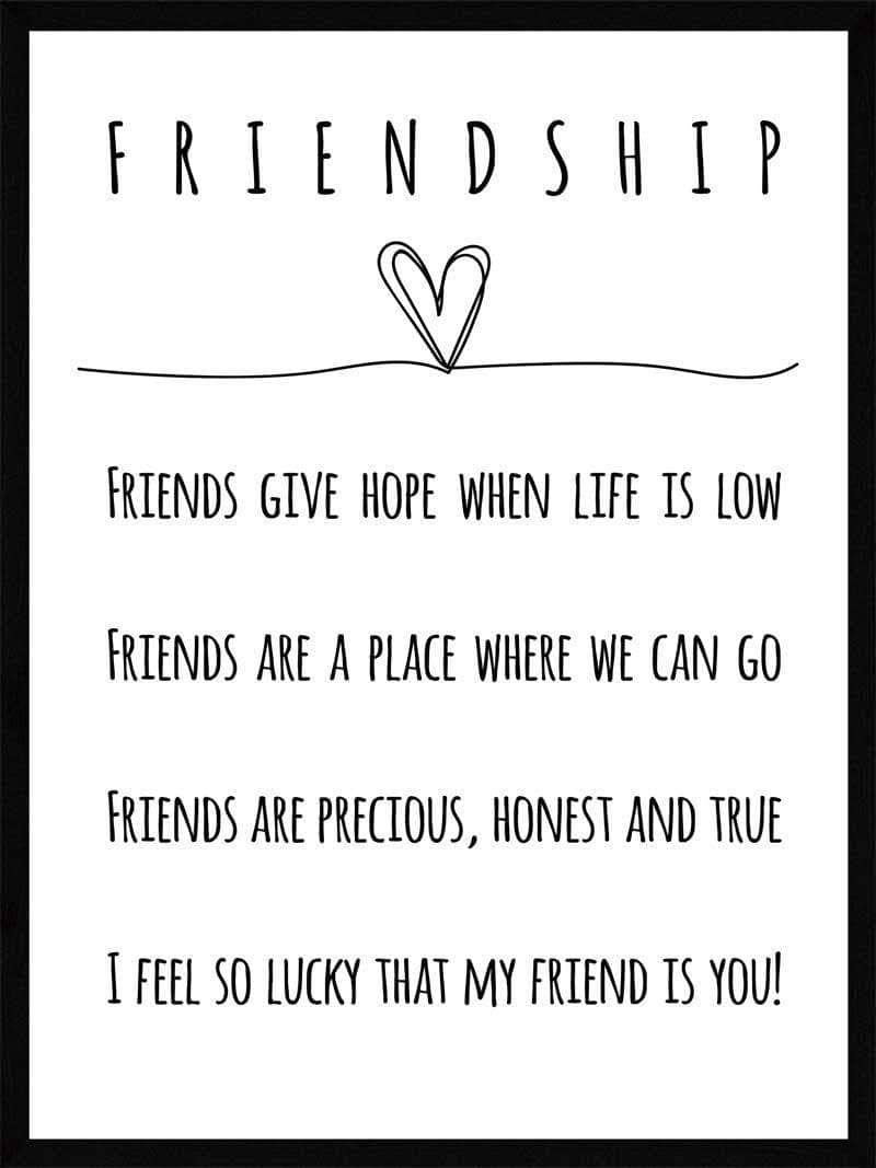 Friendship   Plakat