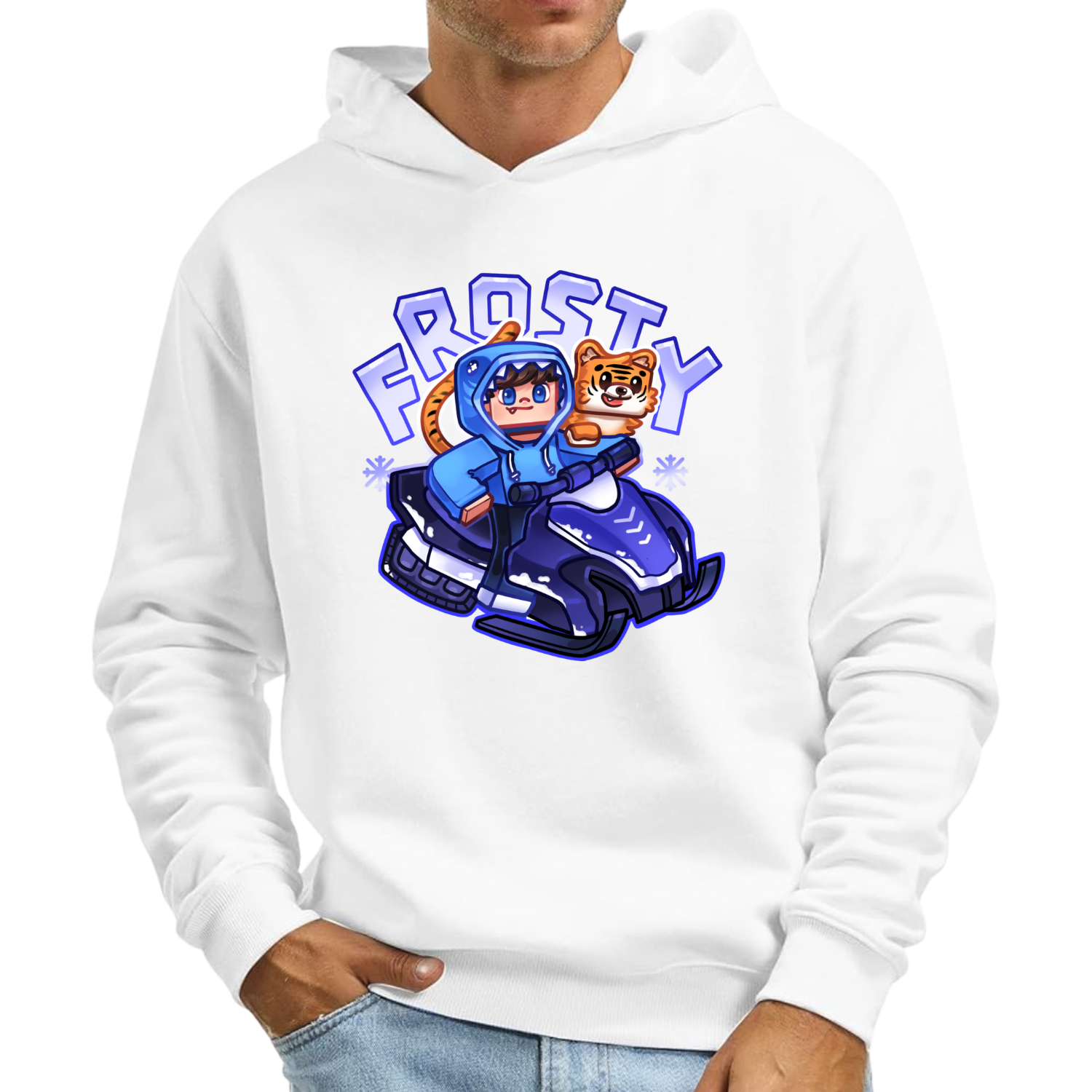 Frosty   Snescooter   Hoodie   Geekd   Dk