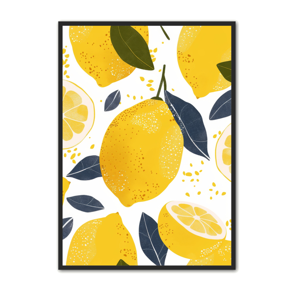 Frugt   Plakat   54   Citroner