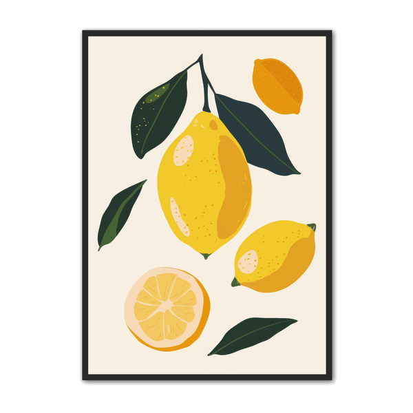 Frugt   Plakat   56   Citroner