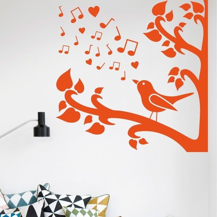 Fugl   Kvidre   Wallsticker