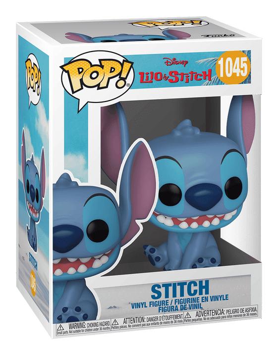 Funko   Pop    Lilo     Stitch     Smiling   Seated   Stitch   Figur   Geekd   Dk