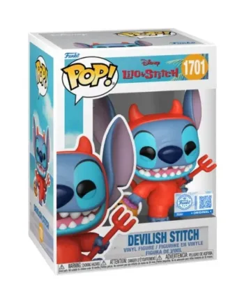 Funko   Pop    Lilo     Stitch     Stitch   As   Devil    Exclusive    Figur   Geekd   Dk