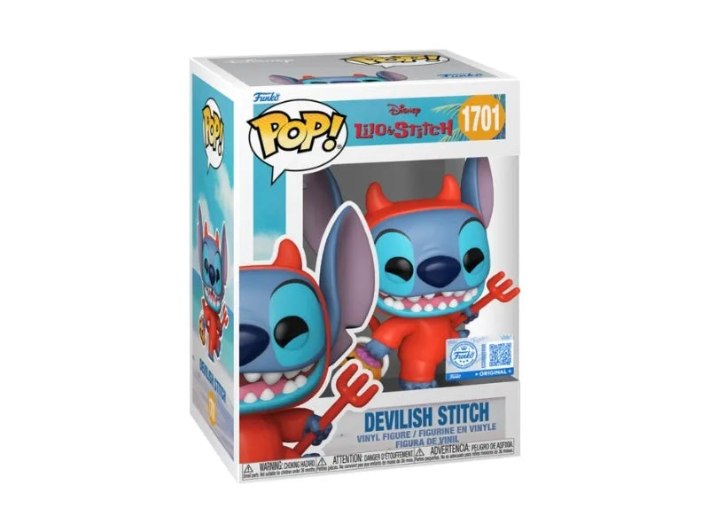 Funko Pop Lilo Stitch Stitch As Devil Exclusive Figur Geekd Dk