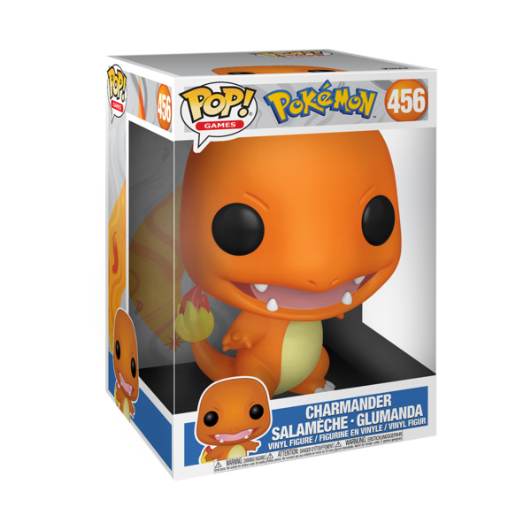 Funko    Pop   10   Pokemon   S1   Charmander   Merchandise   Geekd   Dk
