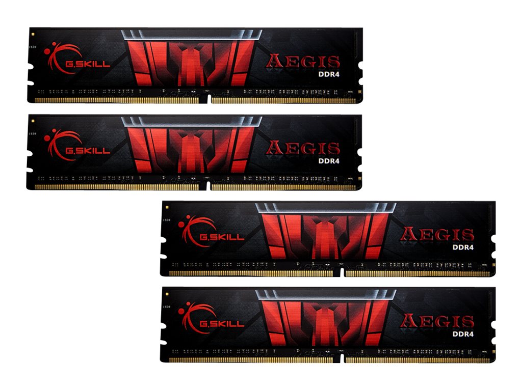 G Skill Aegis Ddr4 32gb Kit 3200mhz Cl16 Ikke - Ecc Ram Geekd Dk