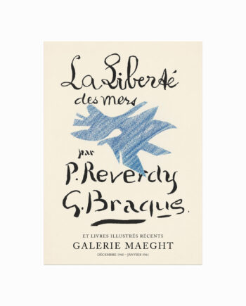Galerie   Maeght   Plakat    La   Liberté   Des   Mers