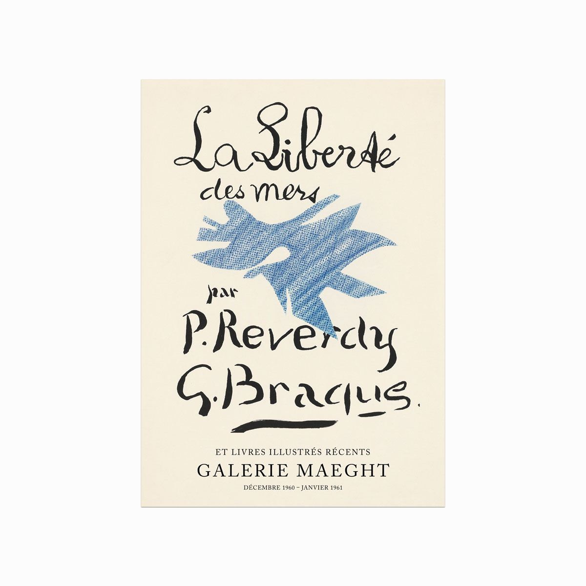Galerie Maeght Plakat La Liberté Des Mers
