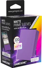 Gamegenic   Matte   Prime   Sleeves   Purple   Toys   Trading   Card   Geekd   Dk