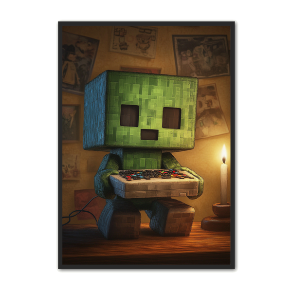 Gamer   Plakat   427   Retro   Creeper   Gamer