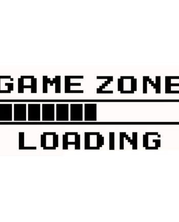 Gamer   Wallsticker    Game   Zone   Loading    22x57cm