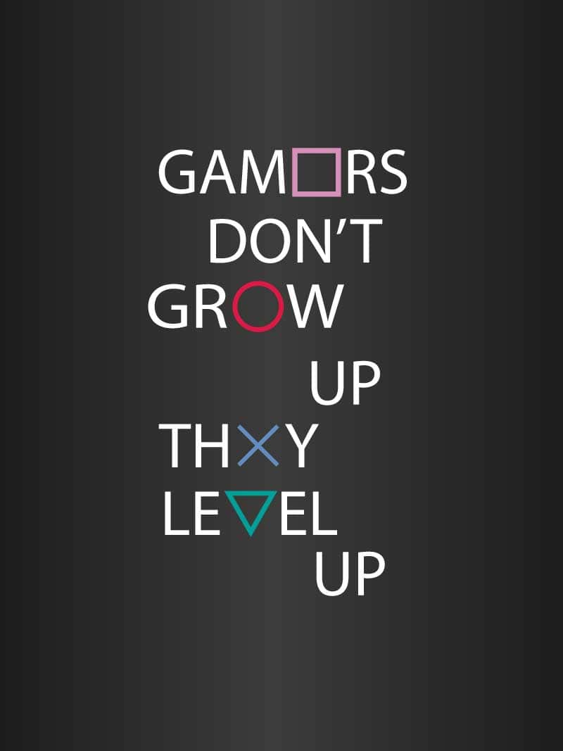 Gamers   Level   Up   Gamer   Plakat