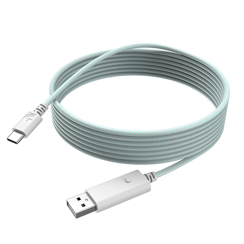 Gamesir   Ac10   3m   Usb - C   Charging   Cable   Grey   Oplader   Geekd   Dk