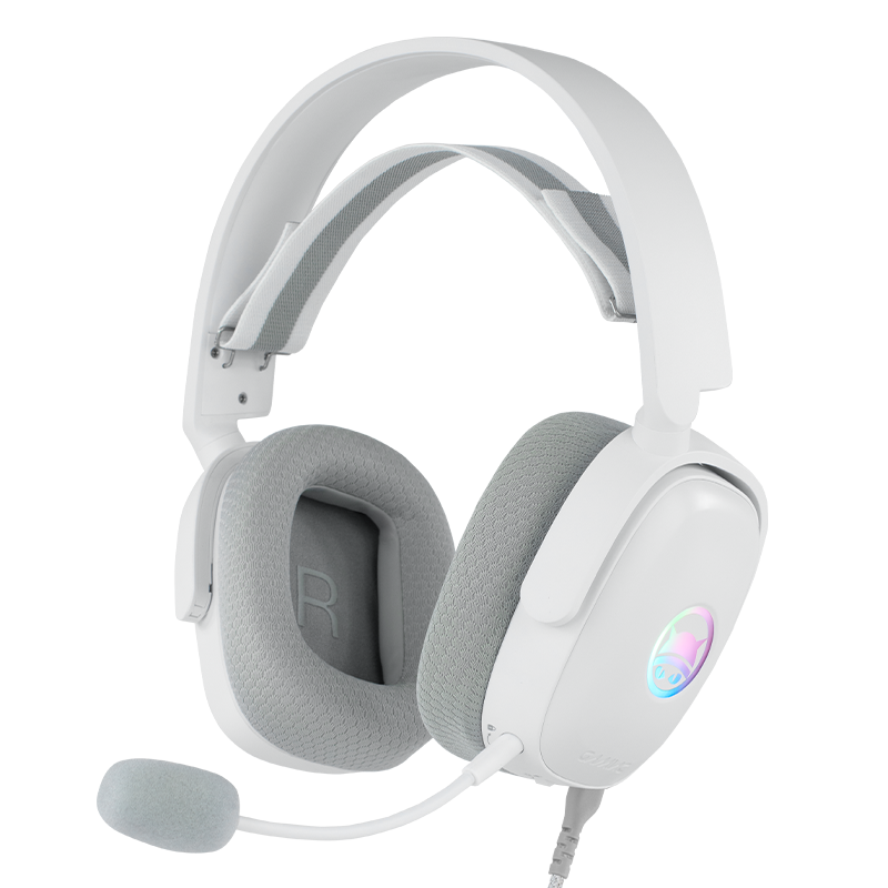 Gamiac   Hs71   Hvid           Surround   Usb   Headset