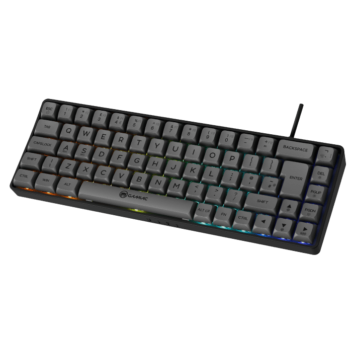 Gamiac   Tkl69g   Sort   Grå   Sf   Tastatur   Blå   Switch