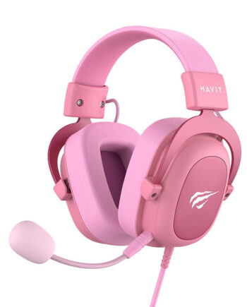 Gaming   Headphones   Havit   H2002d    Pink    Headset   Geekd   Dk