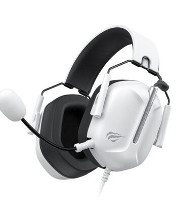 Gaming   Headphones   Havit   H2033d    White - Black    Headset   Geekd   Dk