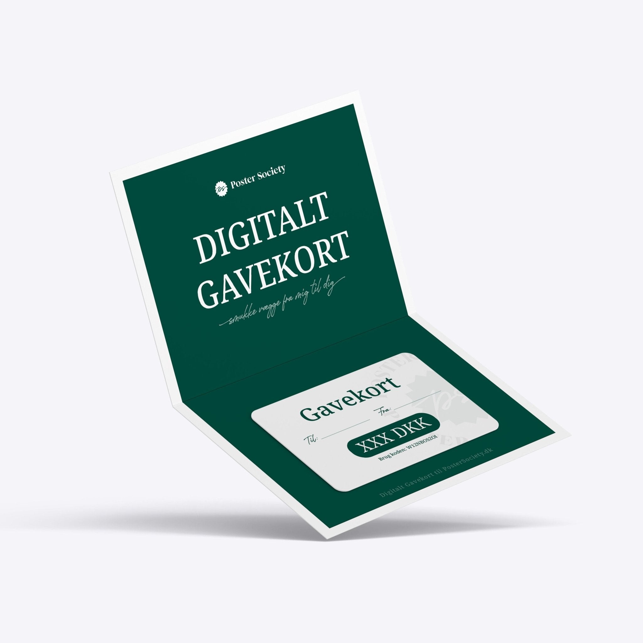 Gavekort   Til   Postersociety