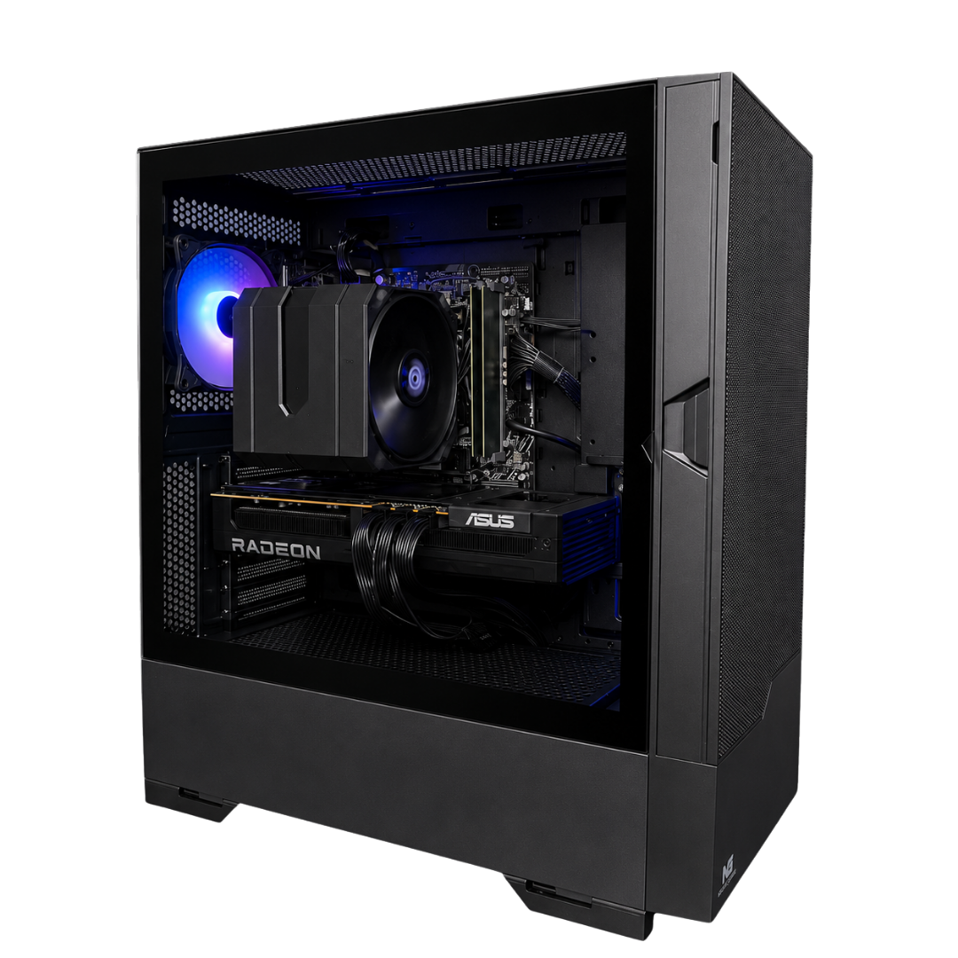 Geekd Top Gaming Pc Ryzen 9800x3d 32gb Rx 9070 Xt Computer Geekd Dk