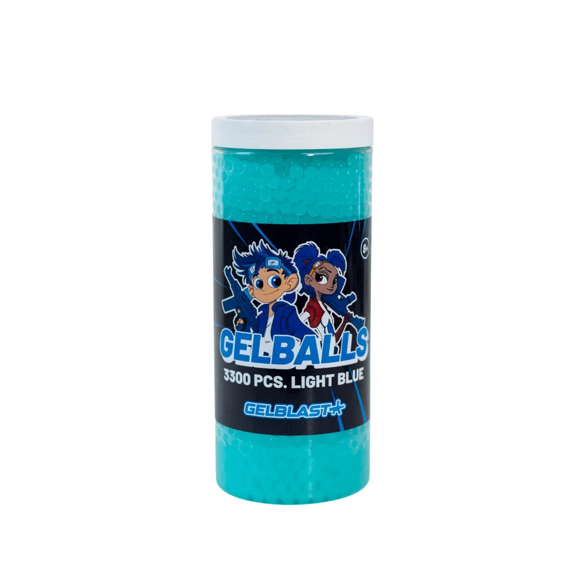 Gelblast   Gelballs   Light   Blue       300   Pcs   Geekd   Dk