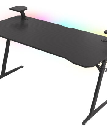Genesis   Holm   510   Rgb   Skrivebord   Stålramme   Sort   Gaming