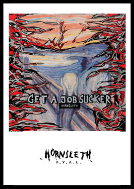 Get   A   Job   Munch   Af   Hornsleth    230g   Fine   Art   Papir    50x70   Cm