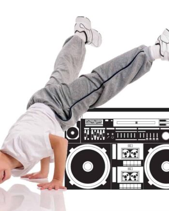 Ghettoblaster   Wallsticker