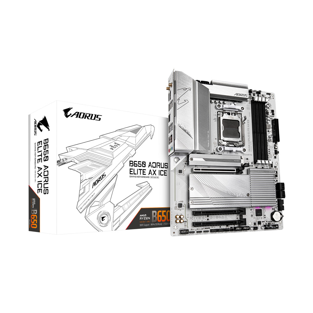 Gigabyte   B650   Aorus   Elite   Ax   Ice   Atx   Socket   Am5   Amd   B650