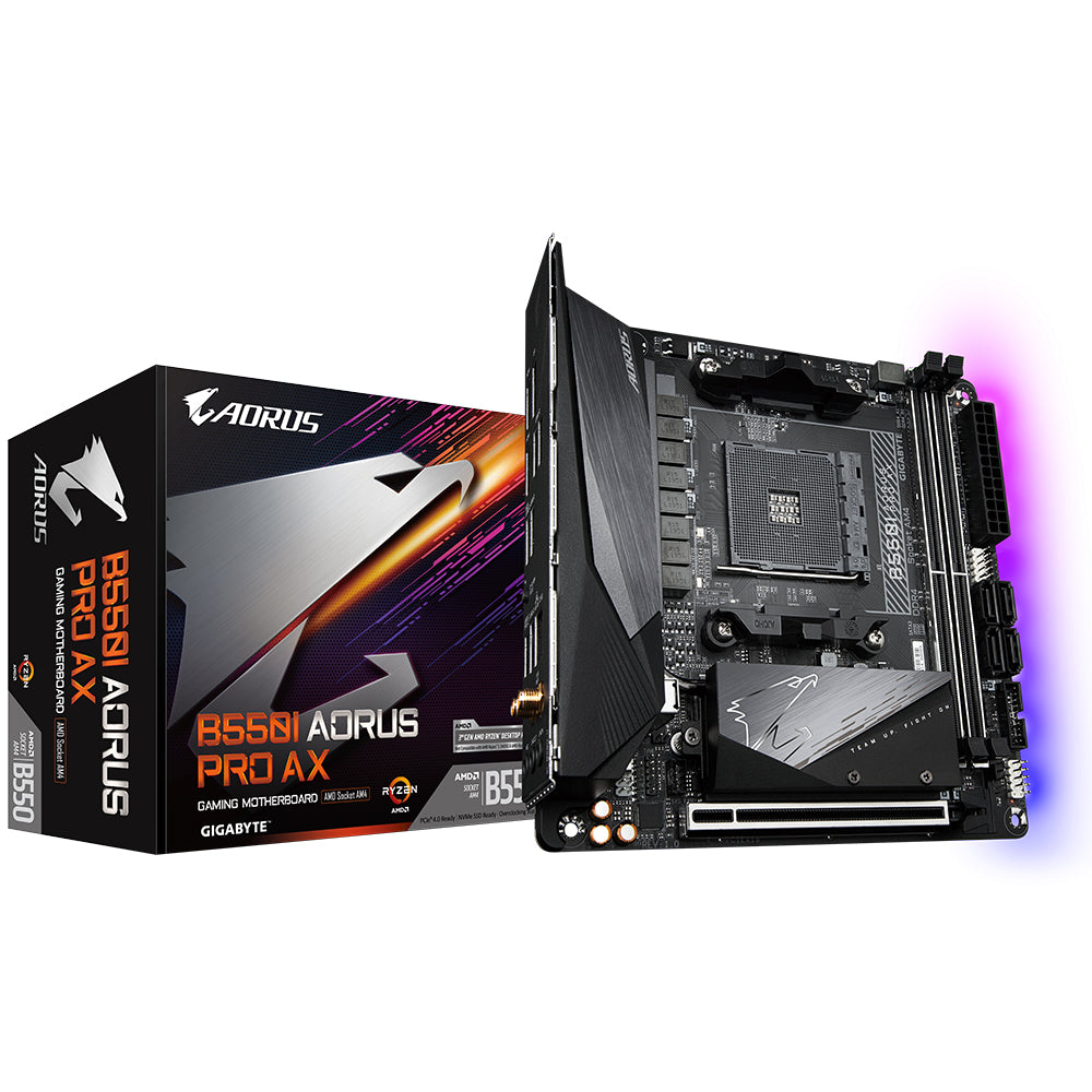 Gigabyte   B550i   Aorus   Pro   Ax   Bundkort   Geekd   Dk