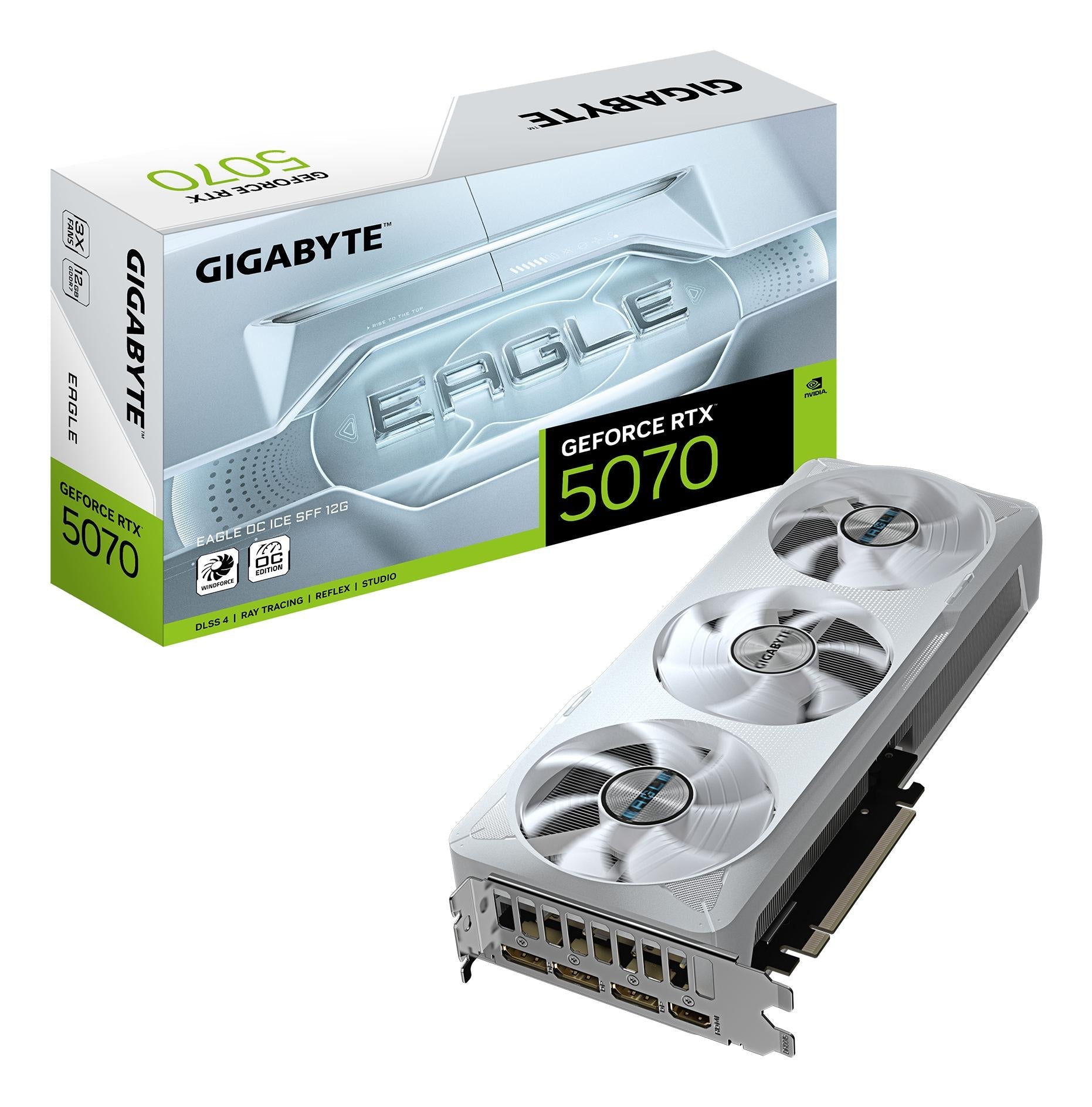 Gigabyte   Geforce   Rtx   5070   Eagle   Ice   Oc   12gb