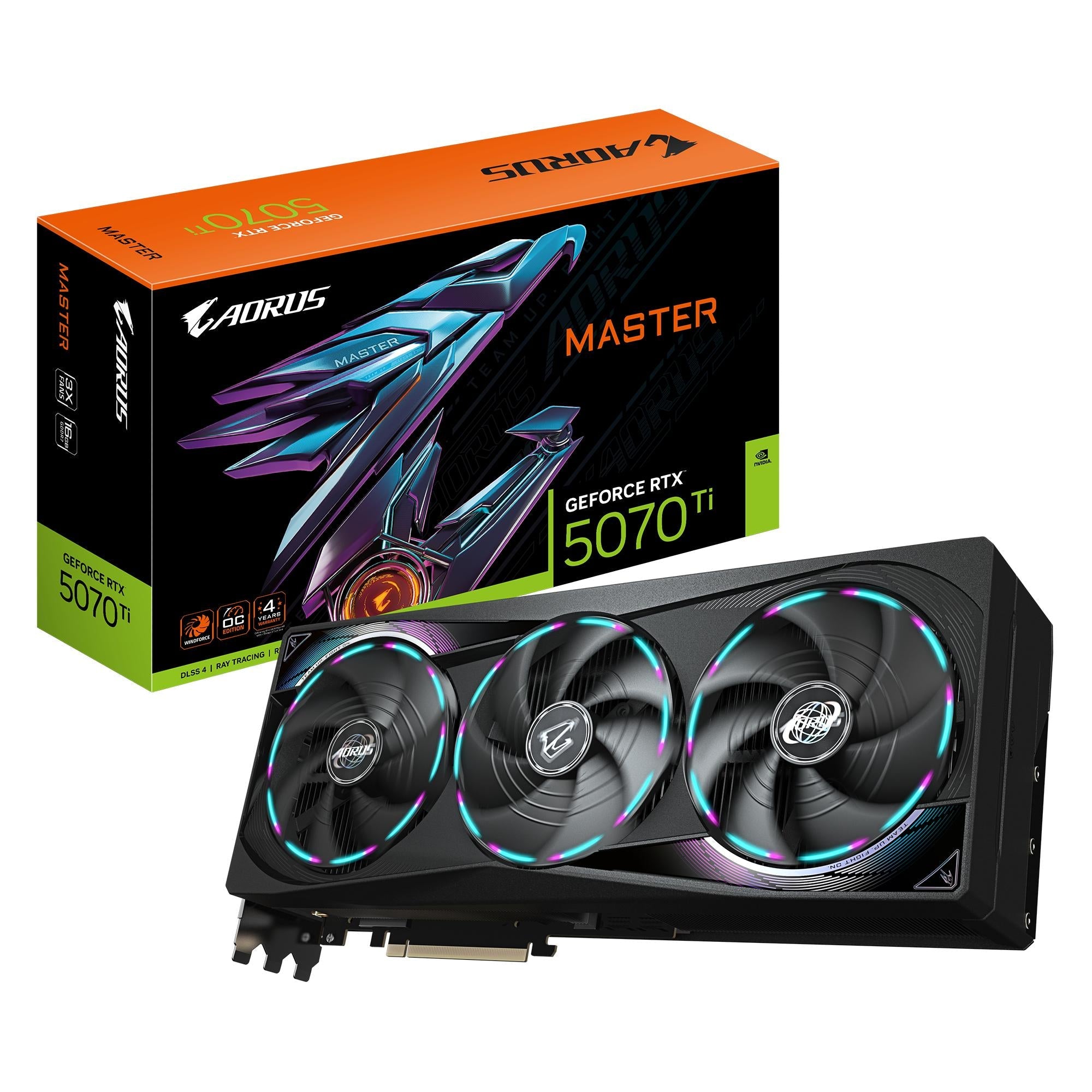 Gigabyte   Geforce   Rtx5070ti   Aorus   Master   16gb   Grafikkort   Geekd   Dk