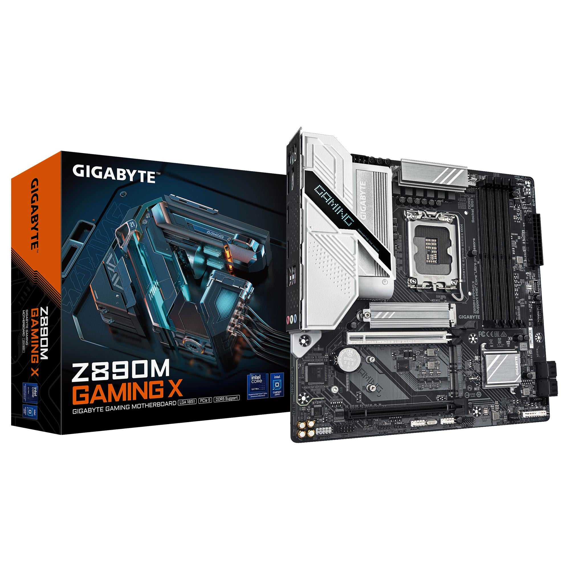 Gigabyte Z890m Gaming X Micro Atx Lga1851 Sokkel Intel Z890 Express