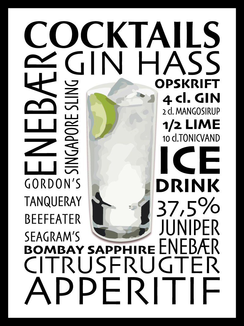 Gin   Plakat